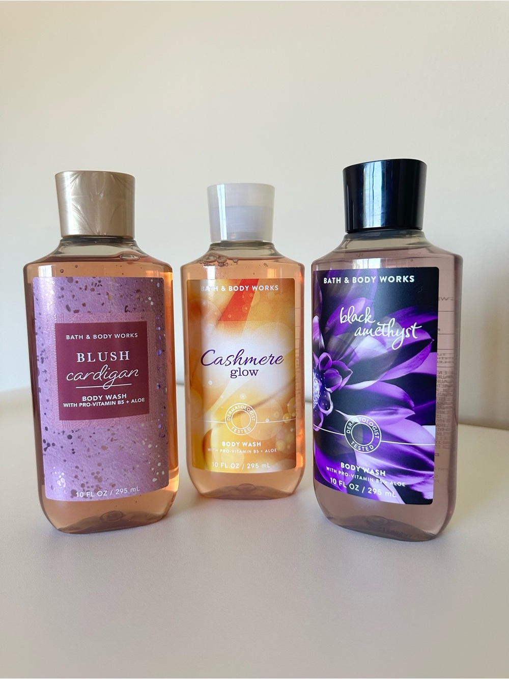 Bath & Body Works 3PACK Body Wash Limited Edition - 10oz